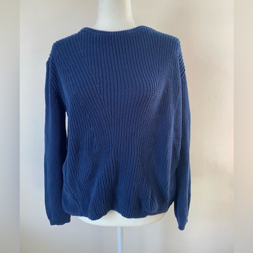 Banana Republic | Navy Blue Knit Sweater
